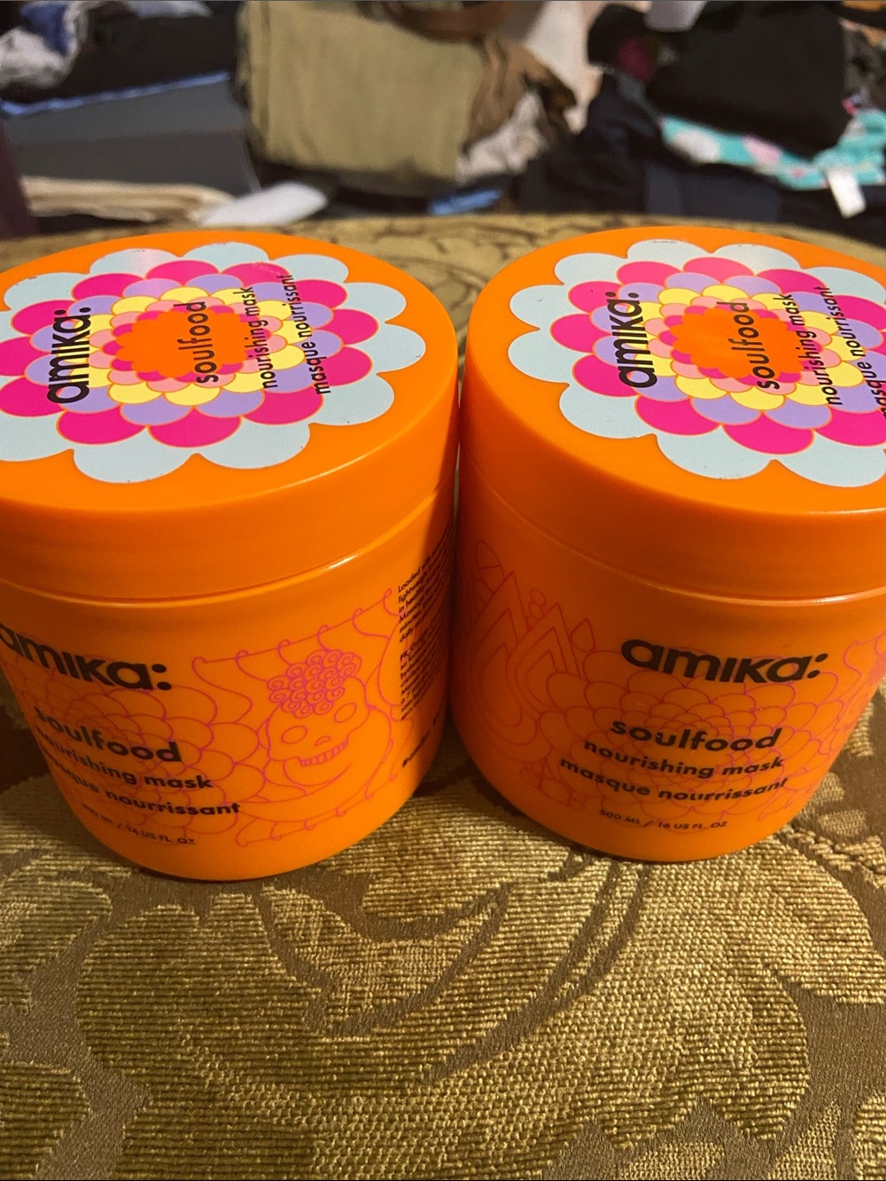 amika Orange Soulfood Nourishing Mask Duo